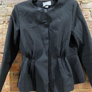 Black Peplum Blazer